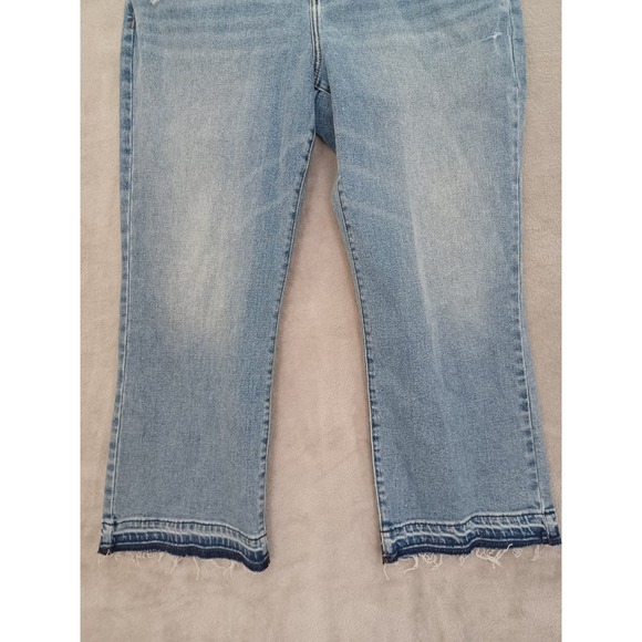 JAG Jeans Eloise Cropped Boot Sz 18W 26 Inseam Christopher Blue - Picture 8 of 12